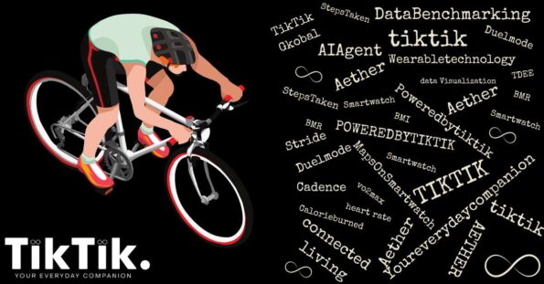 Cycling case study. data capture and visualization by tiktik : your everyday companion