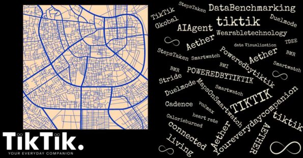 Bringings maps to Aether Watch Face Powered b TikTik's Algorithm