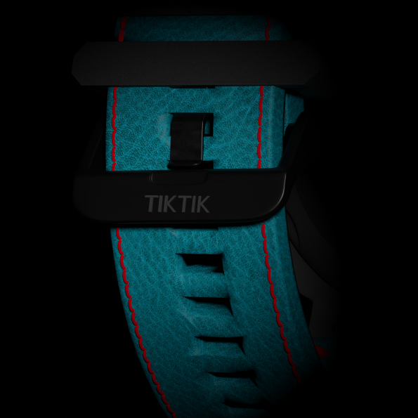 AetherX Powered by TikTIk. Leather Strap